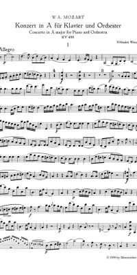 Mozart: Konzert Nr. 23 A-Dur KV 488