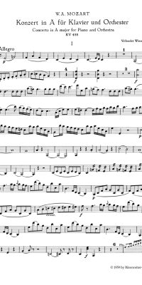 Mozart: Konzert Nr. 23 A-Dur KV 488