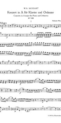 Mozart: Konzert Nr. 23 A-Dur KV 488