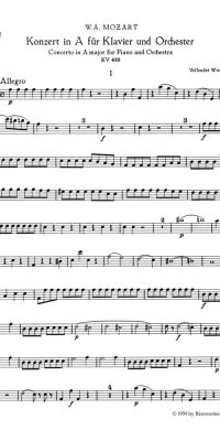 Mozart: Konzert Nr. 23 A-Dur KV 488