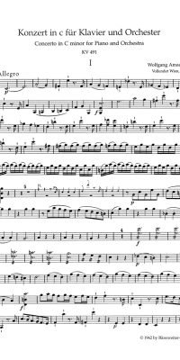 Mozart: Konzert für Klavier und Orchester Nr. 24 c-Moll KV 491