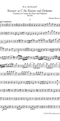 Mozart: Konzert für Klavier und Orchester Nr. 25 C-Dur KV 503