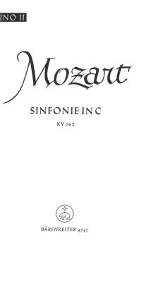 Mozart: Symphony no. 22 in C major K. 162