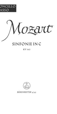 Mozart: Symphony no. 22 in C major K. 162