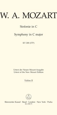 Mozart: Sinfonie Nr. 28 C-Dur KV 200 (173e)