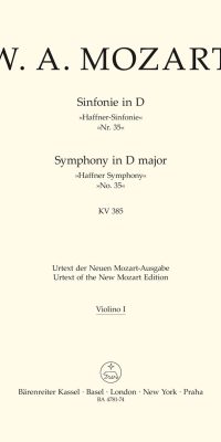 Mozart: Sinfonie Nr.35 D-dur KV 385 Haffner-Sinfonie
