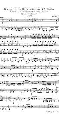 Mozart: Concerto for Piano and Orchestra no. 9 in E-flat major K. 271 Jeunehomme