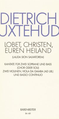 Buxtehude: Lobet, Christen, euren Heiland BUXWV 68 (Partituur)