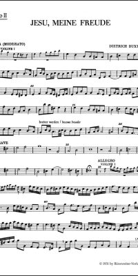 Buxtehude: Jesu, my heart's treasure BuxWV 60