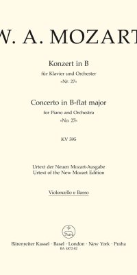 Mozart: Concerto for Piano and Orchestra no. 27 in B-flat major K. 595