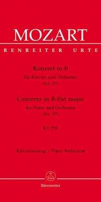 Mozart: Concerto for Piano and Orchestra no. 27 in B-flat major K. 595