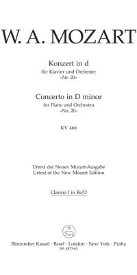 Mozart: Konzert für Klavier und Orchester Nr. 20 d-Moll KV 466