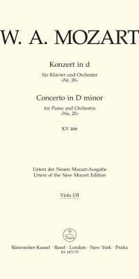 Mozart: Konzert für Klavier und Orchester Nr. 20 d-Moll KV 466