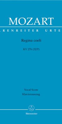 Mozart: Regina coeli in C major K. 276 (321b)