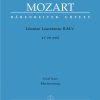 Mozart: Litaniae Lauretanae B. M. V. K. 195 (186d)