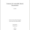 Mozart: Litaniae de venerabili altaris Sacramento in E-flat major K. 243
