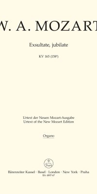 Mozart: Exsultate, jubilate K. 165 (158a)