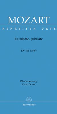 Mozart: Exsultate, jubilate K. 165 (158a)