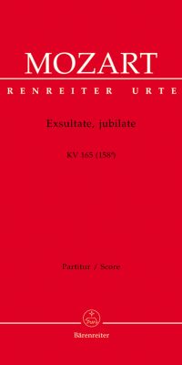 Mozart: Exsultate, jubilate K. 165 (158a)
