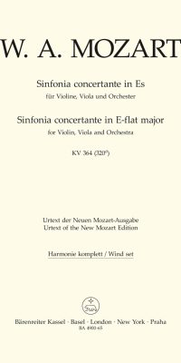 Mozart: Sinfonia concertante for Violin, Viola and Orchestra in E-flat major K. 364 (320d)