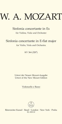 Mozart: Sinfonia concertante for Violin, Viola and Orchestra in E-flat major K. 364 (320d)