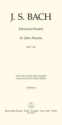 Bach: Johannes-Passion - St John Passion BWV 245 (b.c.)