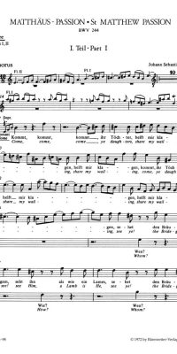 Matthäus-Passion - St Matthew Passion, Version 1736 (Final Version)