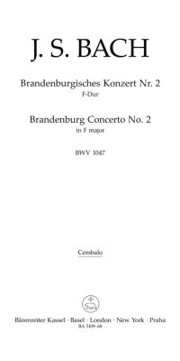 Bach: Brandenburg Concerto No. 2 F major BWV 1047 (Klavecimbel)