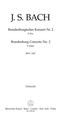 Bach: Brandenburg Concerto No. 2 F major BWV 1047 (Cello)