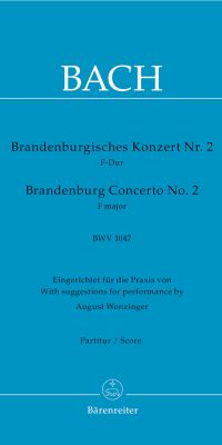Bach: Brandenburg Concerto No. 2 F major BWV 1047 (Partituur)
