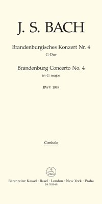 Bach: Brandenburg Concerto no. 4 G major BWV 1049 (Klavecimbel)