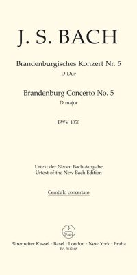 Bach: Brandenburg Concerto No. 5 BWV 1050 (Klavecimbel)