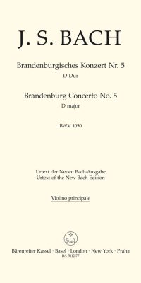 Bach: Brandenburg Concerto No. 5 BWV 1050 (Viool)