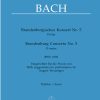 Bach: Brandenburg Concerto No. 5 BWV 1050 (Paritituur)