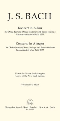 Konzert fuer Oboe d'amore (Oboe) - Concerto fuer Oboe d'amore
