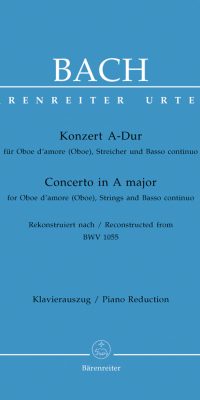 Bach: Strings and Basso continuo A major (BWV 1055)