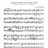 Bach: Konzert fuer Oboe, Violine, Streicher und Basso continuo - Concerto for Oboe, Violin, Strings and Basso continuo