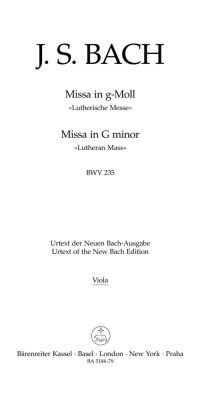 Bach: Mass in G minor BWV 235 Lutheran Mass 3