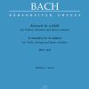 Bach: Concerto for Violin, Strings and Basso Continuo D minor Reconstructed from BWV 1052