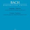 Bach: Preludes and Fughettas associated with the Well-Tempered Clavier II