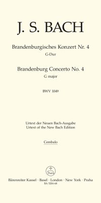 Bach: Brandenburg Concerto No. 4 G major BWV 1049