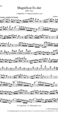 Bach: Magnificat E-flat major BWV 243a