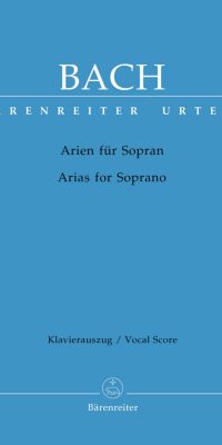 Bach: The Aria Book Soprano for Sopran
