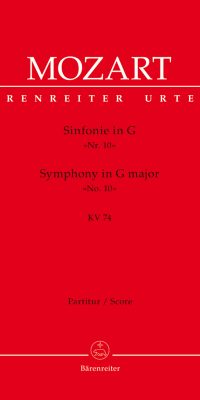 Mozart: Sinfonie Nr. 10 G-Dur KV 74