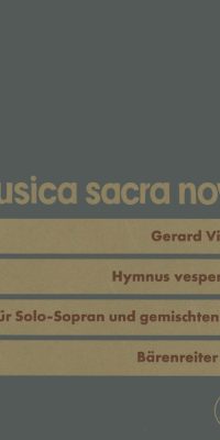 Hymnus vespertinus "Christe, qui lux es et dies" (St. Ambrosius)
