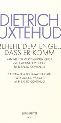 Buxtehude: Befiehl dem Engel, daß er komm BuxWV 10 (Partituur)