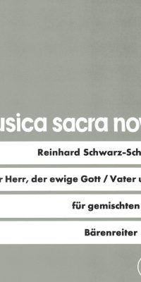 Der Herr, der ewige Gott / The Lord, the everlasting God (1967) (dt/engl) - Vater unser / The Lords Prayer: Our Father / Pater noster (1973) (dt/engl/