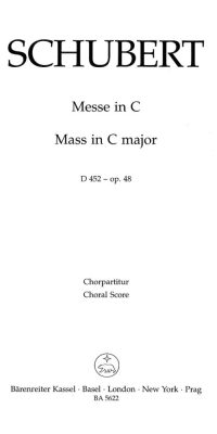 Schubert: Messe C-Dur op. 48 D 452 (SATB)