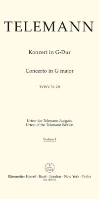 Telemann: Concerto for Viola and Orchestra G major TWV 51:G9