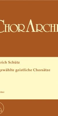 Ausgewählte geistliche Chorsätze